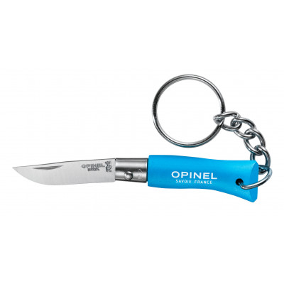 002270 Opinel Keychain N°02 Cyan