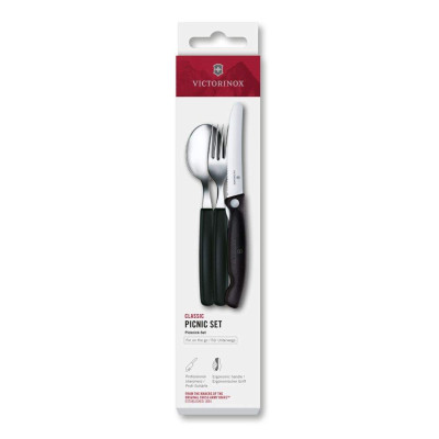 6.7193.3F Victorinox Classic Picnic set (crni)