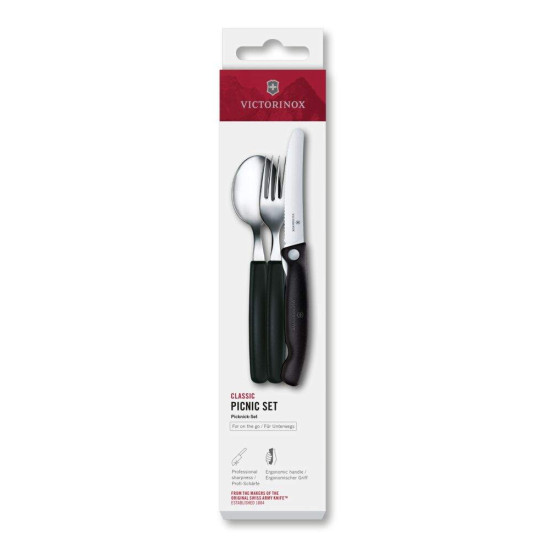 6.7193.3F Victorinox Classic Picnic set (crni)