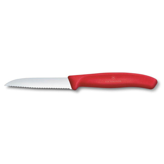 6.7431.C1 Victorinox kuhinjski nazubljeni nožić 8cm (crveni)