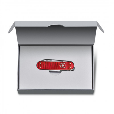 0.6221.401G Victorinox Classic Precious Alox - Iconic Red