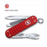 0.6221.401G Victorinox Classic Precious Alox - Iconic Red