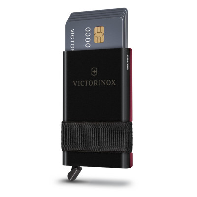 0.7250.13 Victorinox Smart Card Wallet (black / red)