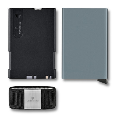 0.7250.36 Victorinox Smart Card Wallet (gray / black)