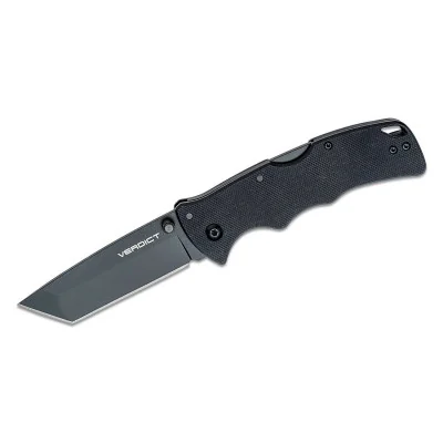 FL-C3T10A Cold Steel Verdict Tanto Point (AUS-10A) Black