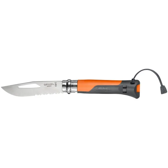 001577 Opinel Outdoor Orange no.08