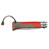 001714 Opinel Outdoor Red no.08