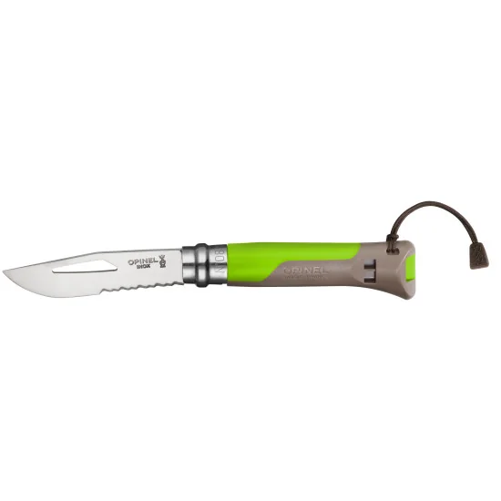 001715 Opinel Outdoor Green no.08