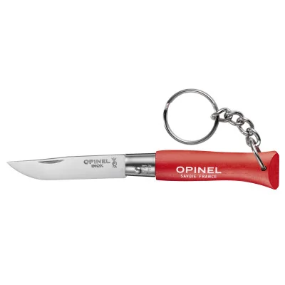 002055 Opinel Keychain N°04 Red