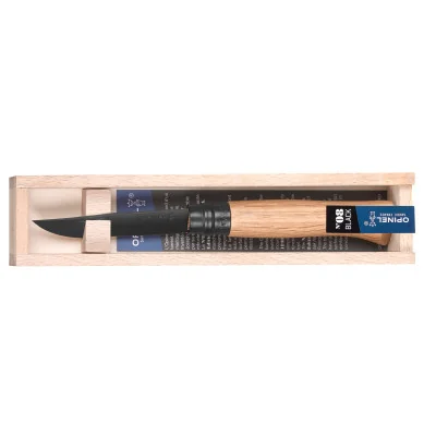 002172 Opinel Hrast no.08 Black Edition