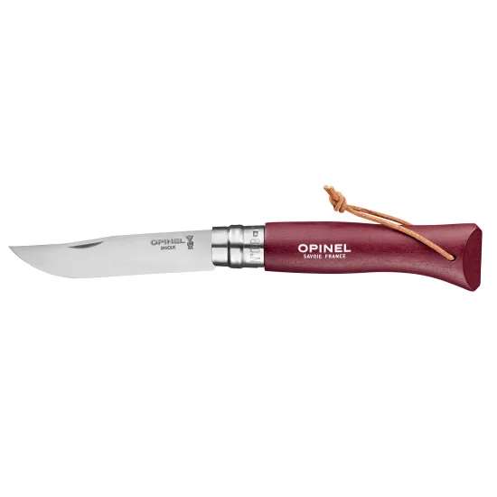 002213 Opinel Burgundy no.08