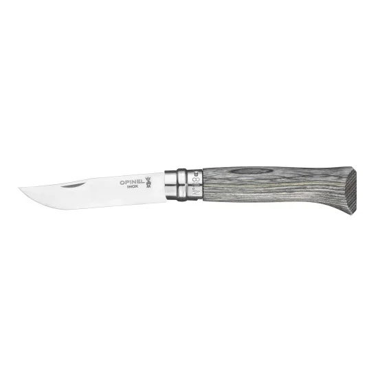 002389 Opinel Limited Edition Laminated Birch No.08 - siva
