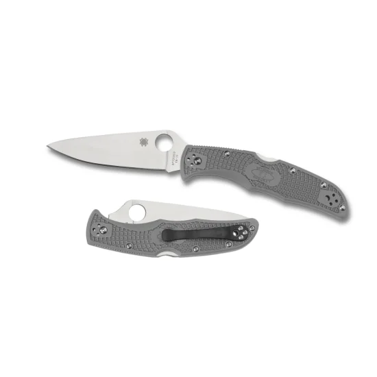 C10FPGY Spyderco Endura 4 Grey