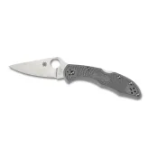C11FPGY Spyderco Delica 4 Grey