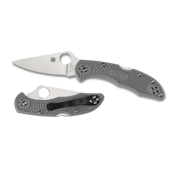 C11FPGY Spyderco Delica 4 Grey