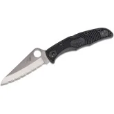 C91SBK2 Spyderco Pacific Salt 2 Serrated Black