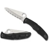 C91SBK2 Spyderco Pacific Salt 2 Serrated Black
