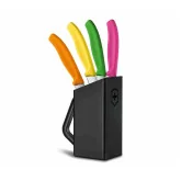 6.7126.4 Victorinox Swiss Classic Steak and Pizza Knife Block (4pcs)