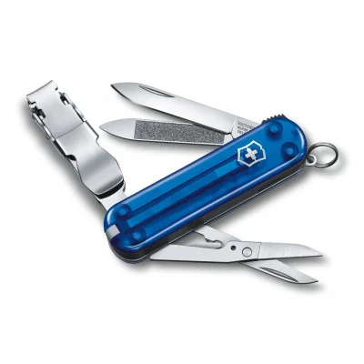 0.6463.T2 Victorinox Nail Clip 580 (transparent blue)