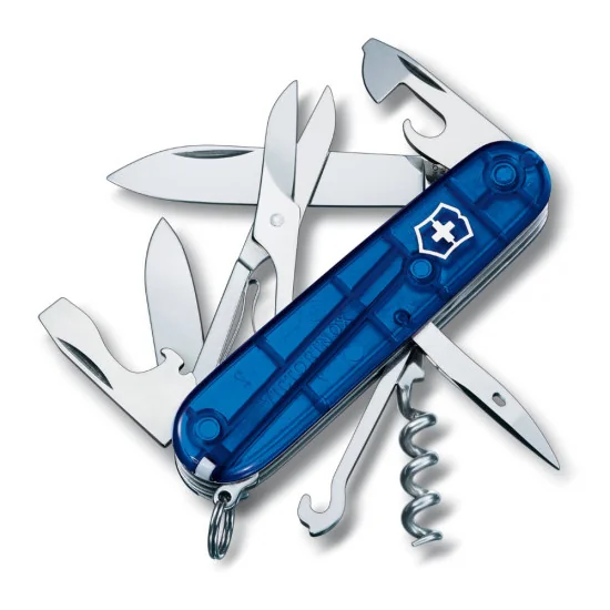 1.3703.T2  Victorinox Climber Transparent Blue